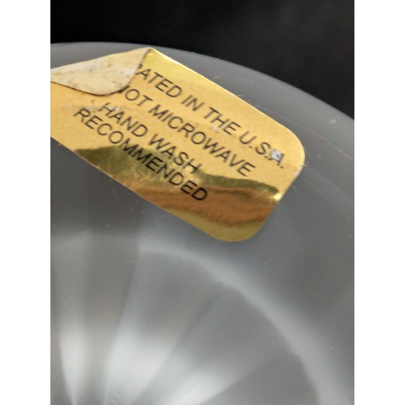 USS O'Kane DDG 77 Frosted Glass Beer Stein Navy Destroyer Mug Gold Trim 6in - Picture 9 of 10